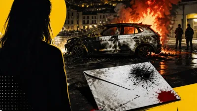 Illustration editoriale pour Un véhicule de l’influenceuse Carla Moreau incendié à Marseille avec une lettre de la DZ Mafia retrouvée sur place
