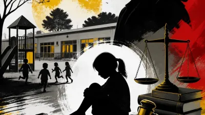 Illustration editoriale pour Alexandra Rosenfeld sous le choc : ses filles ont côtoyé deux animateurs mis en examen pour agressions sexuelles
