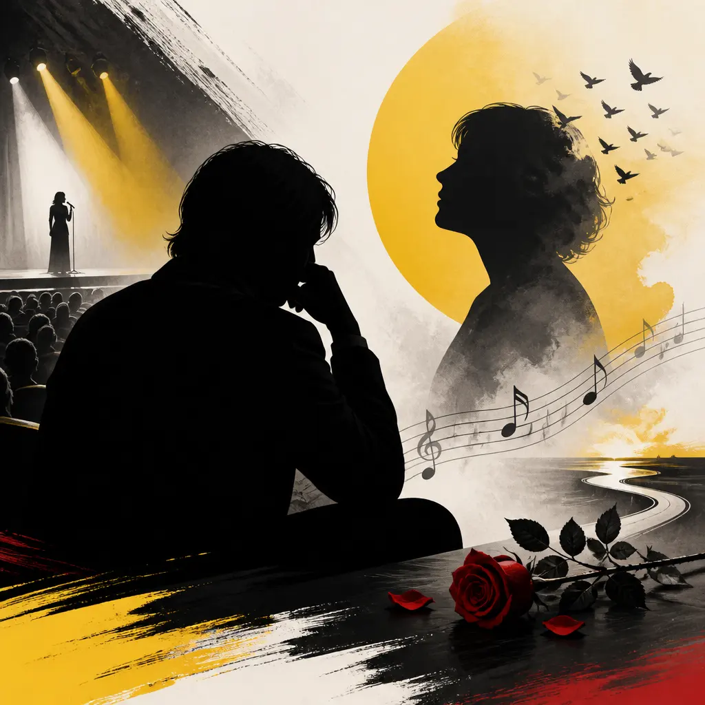 Illustration editoriale pour Serge Lama, bouleversé par le décès de Marie‑Paule Belle, revient sur leur « amitié amoureuse »