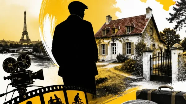 Illustration editoriale pour Bourvil : à 30 minutes de Paris, il habitait la moitié de l&rsquo;année dans une maison de Montainville