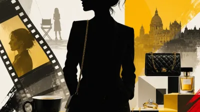 Illustration editoriale pour Camille Cottin : sa fortune amassée grâce aux campagnes Nespresso, Tiffany et Chanel