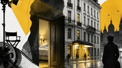 Illustration editoriale pour Marie Trintignant : qu&rsquo;est devenu l&rsquo;hôtel où elle séjour nait à Vilnius après sa mort