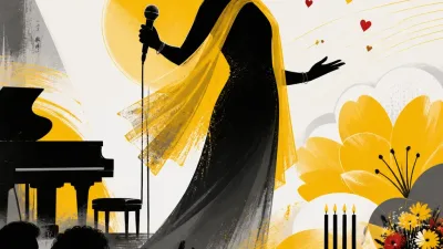 Illustration editoriale pour Isabelle Aubret, 88 ans : la chanteuse réapparaît en grande forme