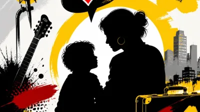 Illustration editoriale pour Helena Noguerra révèle le surnom « punk et engagé » que lui donne son petit-fils Tahoma
