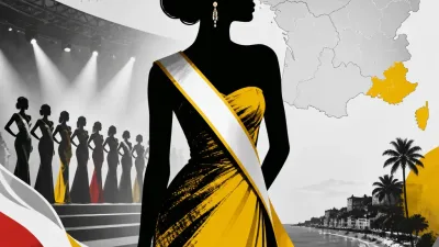 Illustration editoriale pour Miss France 2027 : May Haoues élue Miss Côte d&rsquo;Azur et candidate au titre national