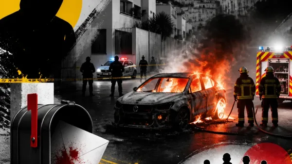 Illustration editoriale pour Incendie de la voiture de Carla Moreau à Marseille, l’enquête pour extorsion s’accélère