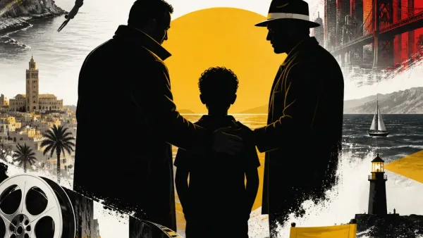 Illustration editoriale pour Jean Reno : Jay‑Z est le parrain de son fils