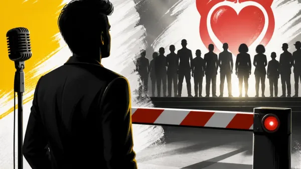 Illustration editoriale pour Vincent Niclo se dit victime d’un blocage de la production pour rejoindre les Enfoirés