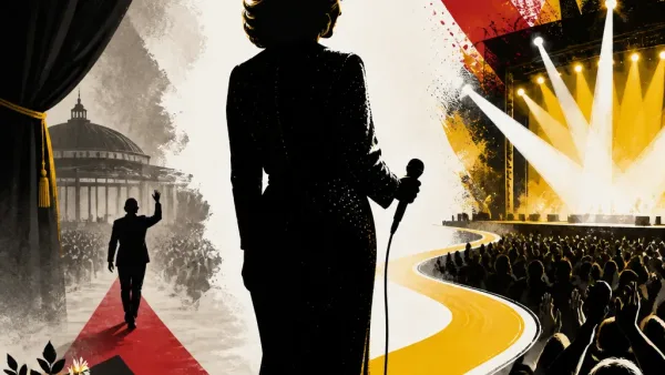 Illustration editoriale pour Sylvie Vartan annonce qu’elle remontera sur scène après sa tournée « Je tire ma révérence »
