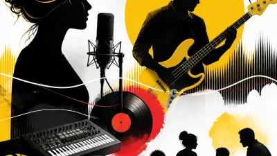 Illustration editoriale pour Alice Taglioni révèle que Laurent Delahousse a chanté et joué de la basse sur son titre Mon roi
