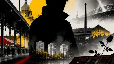 Illustration editoriale pour Kavinsky, enfant de Barbès, du Pré‑Saint‑Gervais et de Pantin