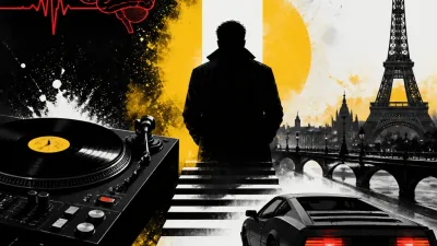 Illustration editoriale pour Mort de Kavinsky : l&rsquo;hommage de Quentin Dupieux « Reviens enflure »