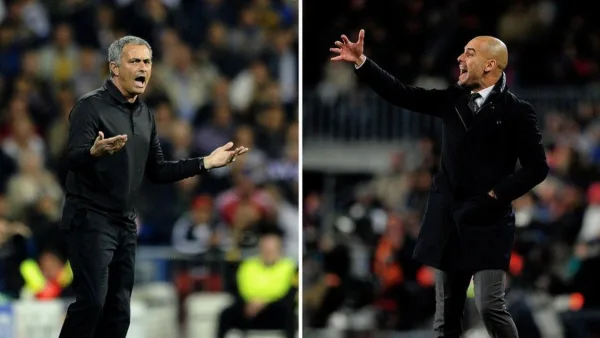 Mourinho et Guardiola