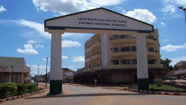 Bangui, capitale de la Centrafrique