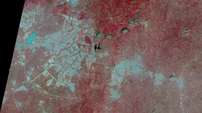 Vue satellitaire d'Abuja, au Nigeria