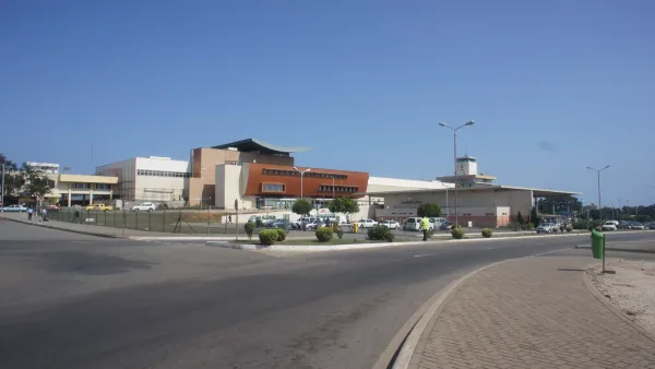 Vue de l’aéroport international Kotoka à Accra, au Ghana.