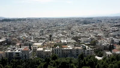 Vue d'ensemble d'Athènes, capitale de la Grèce.
