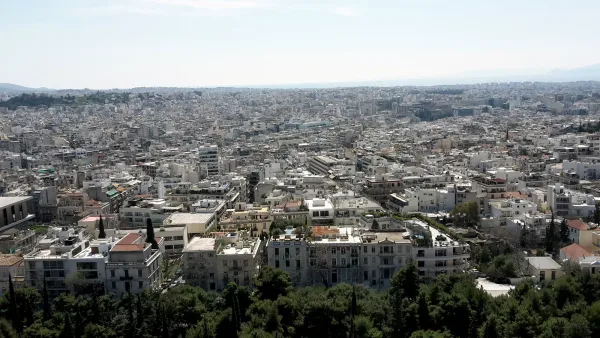 Vue d'ensemble d'Athènes, capitale de la Grèce.