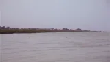 Vue de Bissau depuis le Rio Geba.