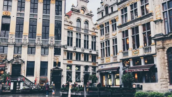 Vue de la Grand-Place de Bruxelles, en Belgique
