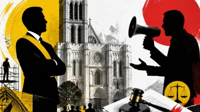 Illustration editoriale pour Stéphane Bern, bientôt déchu de son nouveau statut selon le maire de Saint-Denis Bally Bagayoko