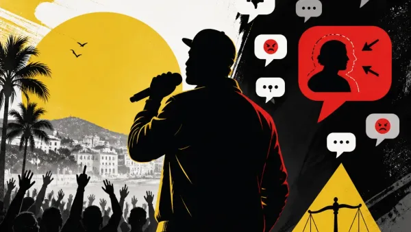 Illustration editoriale pour Colonel Reyel de retour à la Kermesse de La Seyne-sur-Mer, visé par des commentaires violents sur son apparence