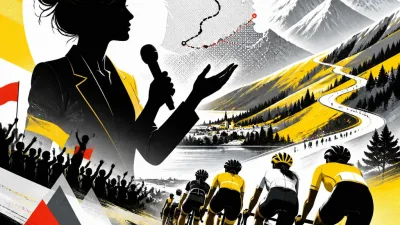 Illustration editoriale pour Marion Rousse fait une annonce historique sur le Tour de France Femmes : une évolution rapide inattendue