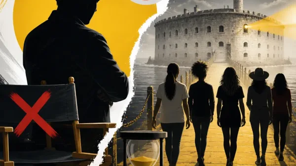 Illustration editoriale pour Philippe Risoli écarté du casting des Traîtres à la dernière minute