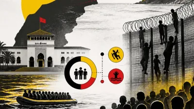 Illustration editoriale pour Maroc : le gouvernement réagit après cinq jours de silence sur l’afflux migratoire à Ceuta