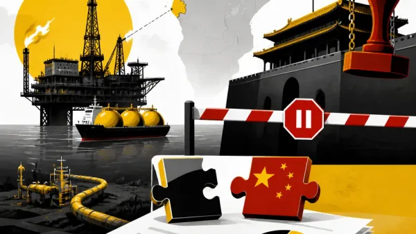 Illustration editoriale pour Guinée équatoriale : de nouvelles règles chinoises ralentissent l’accord gazier avec Fuhai