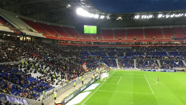 Vue du Groupama Stadium, enceinte de l Olympique Lyonnais