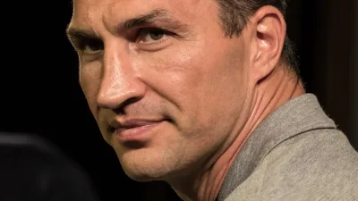 Wladimir Klitschko, ancien champion du monde des poids lourds, photographié en 2017