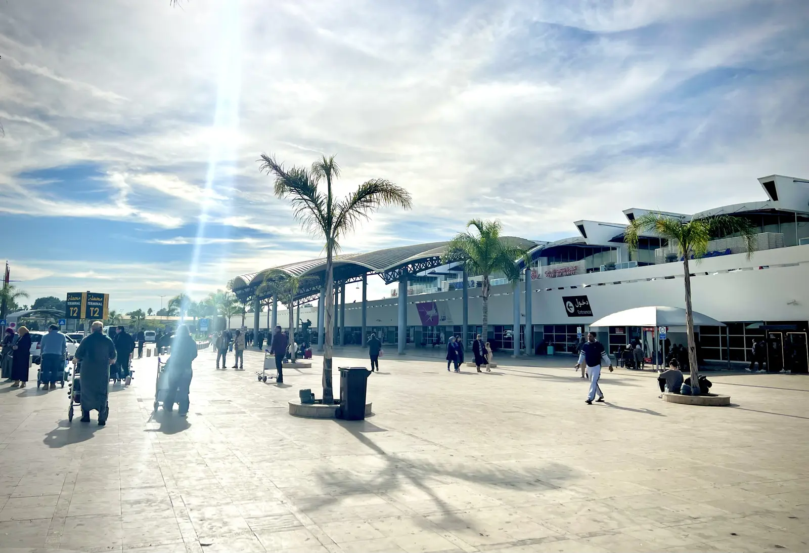 Aéroport Mohammed V de Casablanca, au Maroc