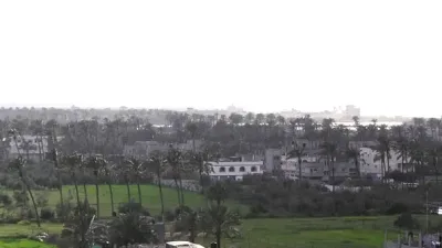 Vue de Deir al-Balah dans la bande de Gaza en 2008.