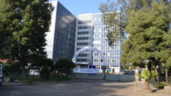 Bâtiment du ministère éthiopien des Finances à Addis-Abeba