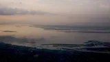 Vue générale du fleuve Congo à Kinshasa en République démocratique du Congo.