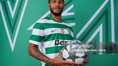 L'attaquant colombien de Sporting, Luis Suarez