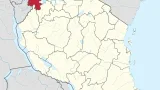 Carte localisant la région de Kagera en Tanzanie