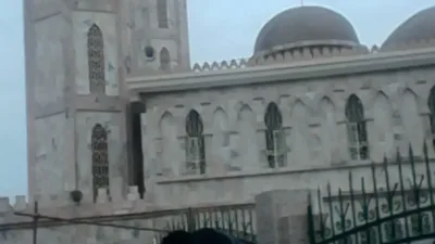 Mosquée Serigne Babacar Sy à Tivaouane, au Sénégal