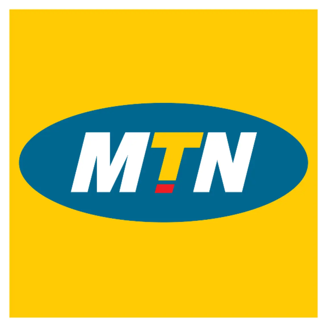 Logo MTN utilisé pour illustrer le projet Africa Data Hub de MTN