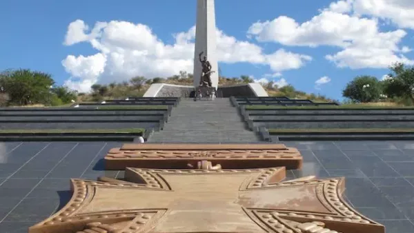 Le monument Heroes’ Acre en Namibie