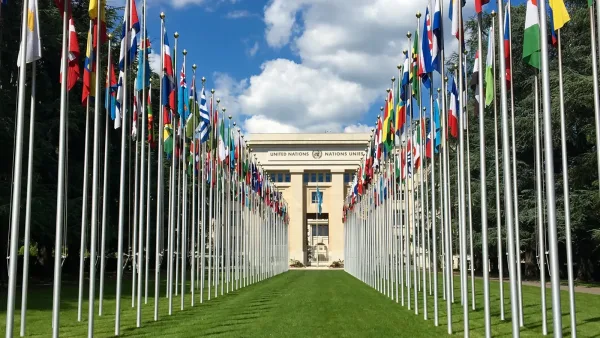 Palais des Nations à Genève, siège européen de l’ONU.
