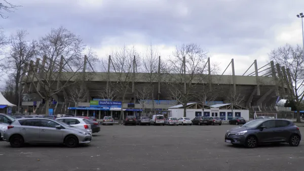 Vue générale du Stade de la Meinau à Strasbourg
