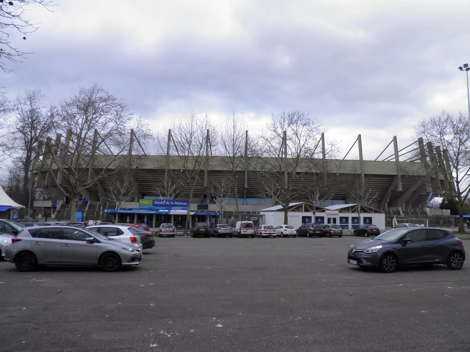 Vue générale du Stade de la Meinau à Strasbourg