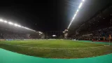 Vue du stade Louis-II à Monaco, où Monaco a reçu le Górnik Zabrze