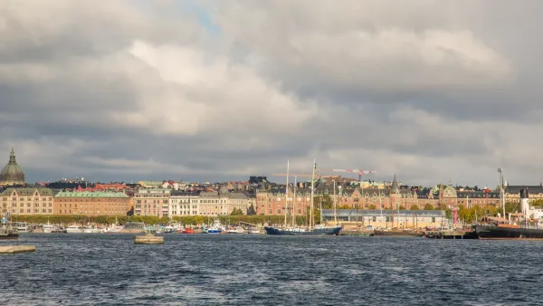 Vue générale de Stockholm, capitale de la Suède