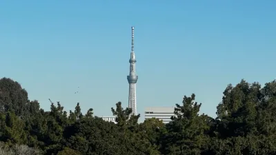 Vue panoramique de Tokyo avec la Tokyo Skytree