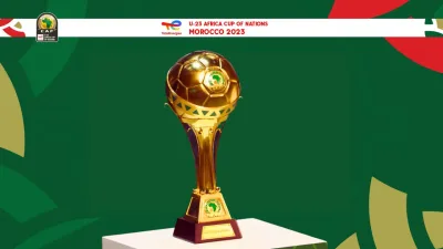 Le trophée de la CAN U23 (photo CAF)