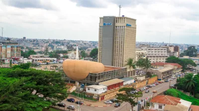 Vue générale de Yaoundé, capitale du Cameroun