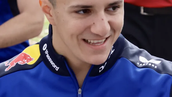 Isack Hadjar, pilote de Formule 1, en 2026